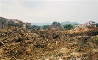 福爱、天成、莲花山服务队：“山竹”灾后援建活动走进台山冲篓镇