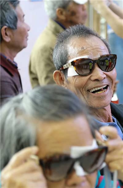 深圳狮子会光明行活动走进普宁革命老区